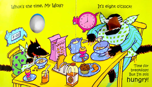 What's the Time Mr Wolf? (Finger Puppet)