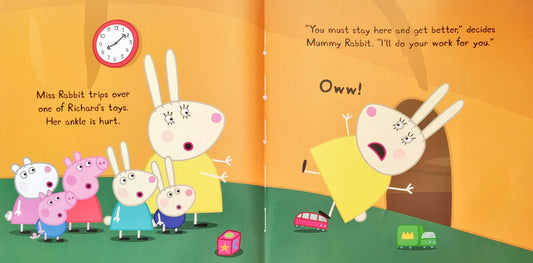 Peppa Pig Miss Rabbit's Day off