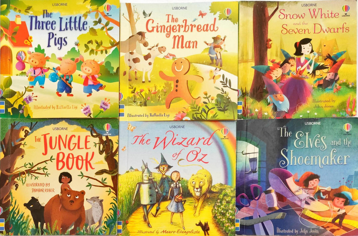 Usborne Small Storybook Combo 32 (6 Books)