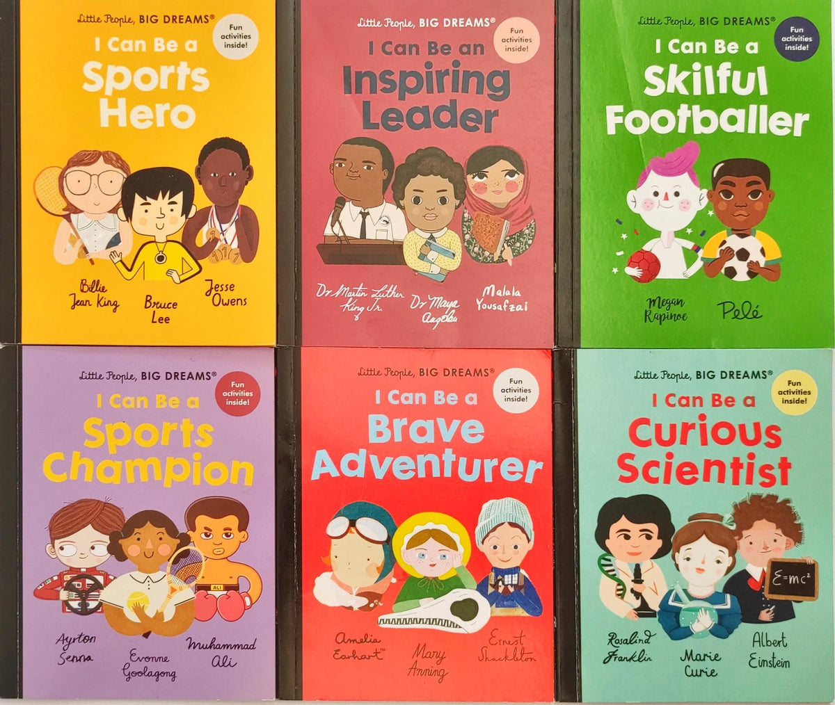 Little People Big Dream Set 5 (6 Books)