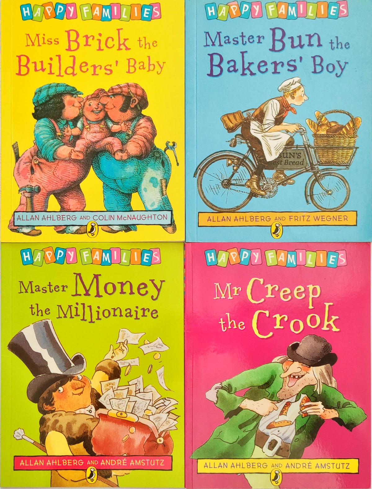 Happy Families Combo Set 6 (4 Books)