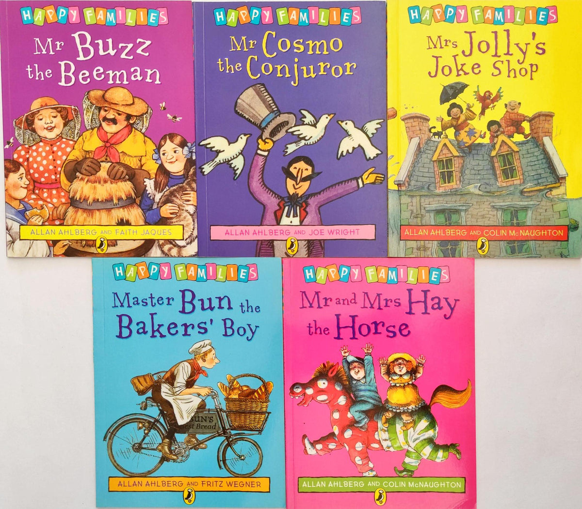 Happy Families Combo Set 7 (5 Books)
