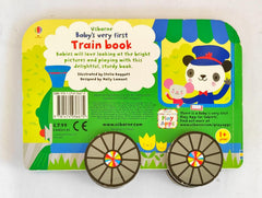 Usborne Baby Very First Train Book (Wheel Book)