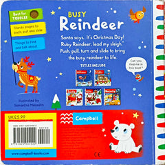 Busy Reindeer (Push Pull Slide)