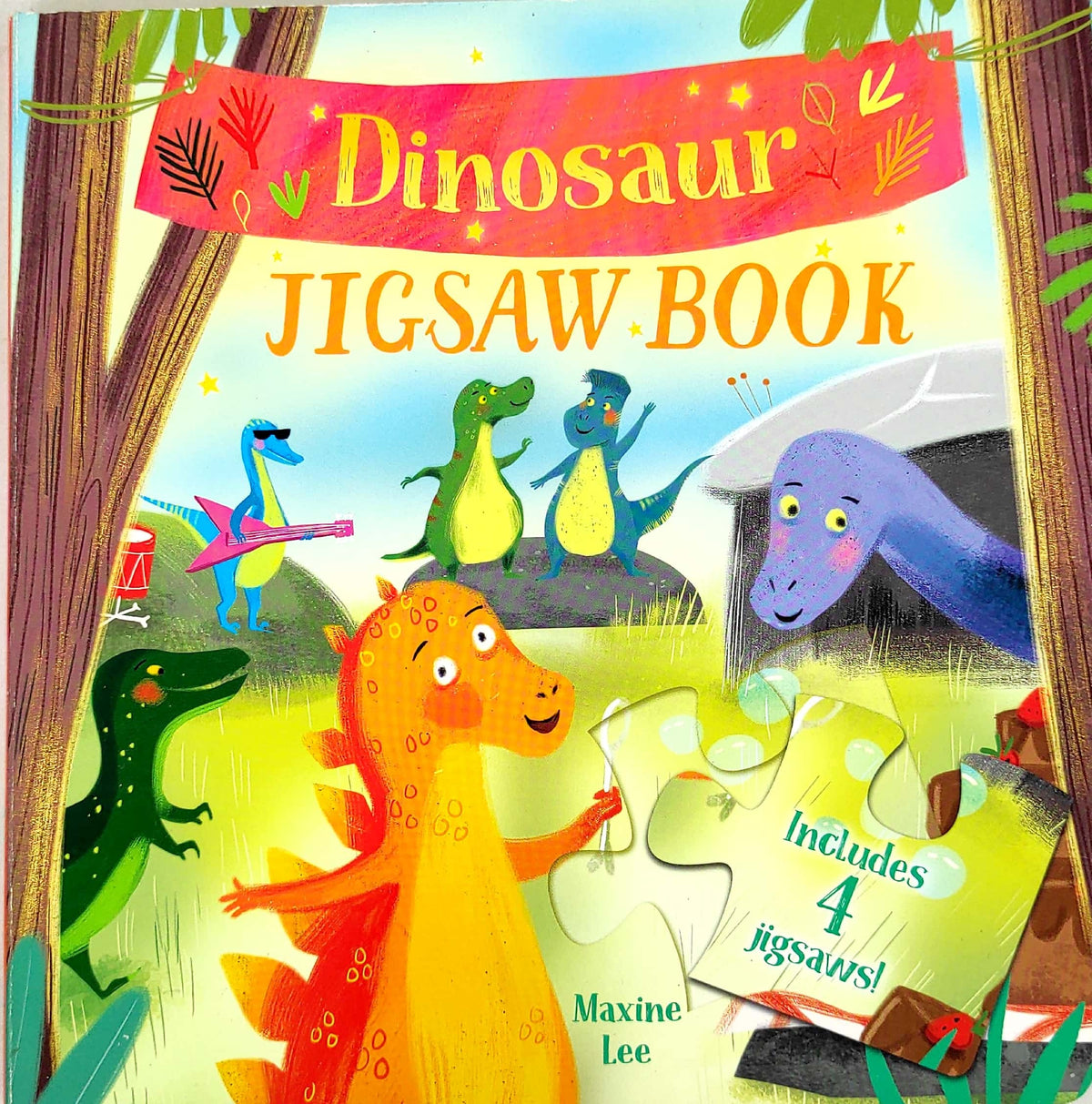 Dinosaur Jigsaw Book (Jigsaws Books)