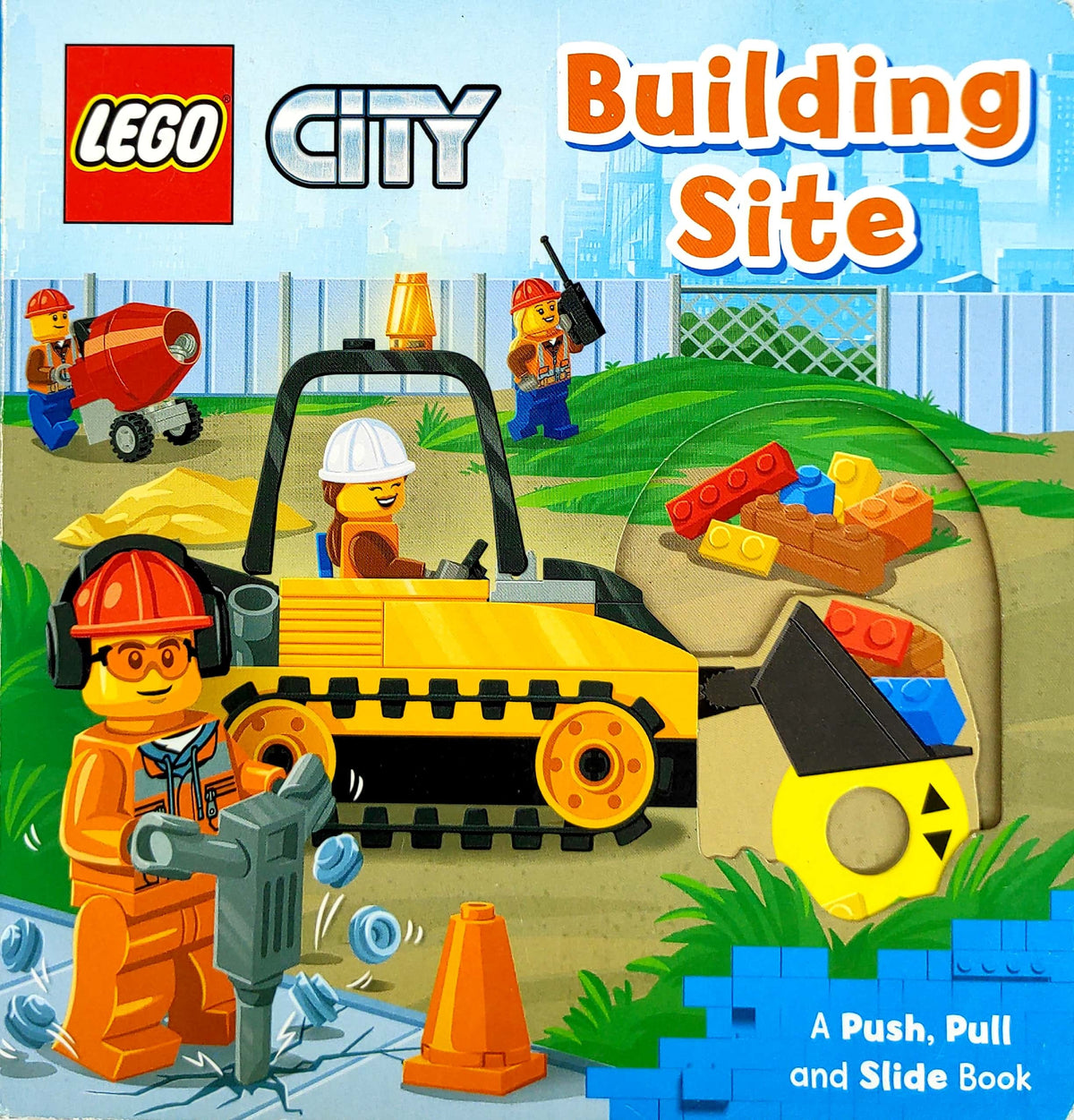 LEGO City Building Site (Push Pull Slide Book)