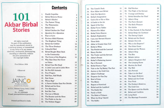 101 Akbar Birbal Stories