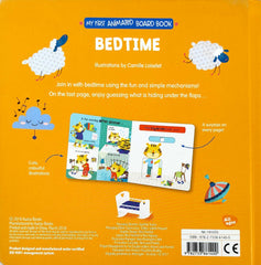Bedtime My First Animated Board Book (Push Pull Slide)