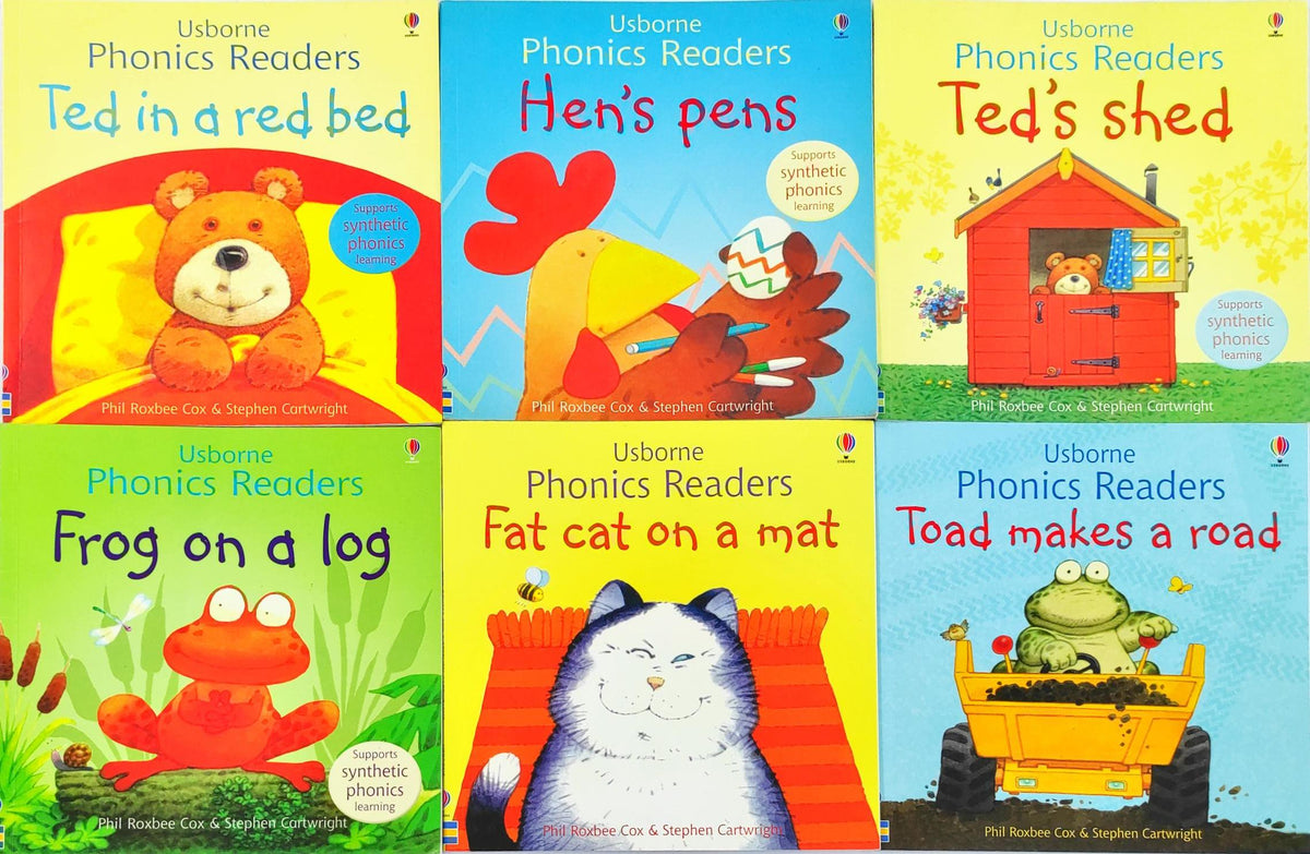 Usborne Phonics Reader Combo Set 32 (6 Books)