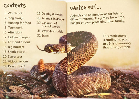 Usborne Dangerous Animals (Usborne Beginners)