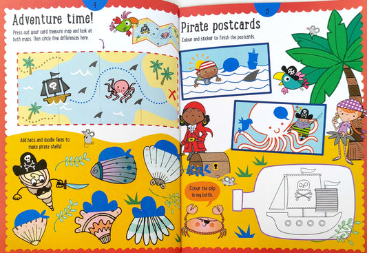 Sticker Activity Book Combo (2 Books)