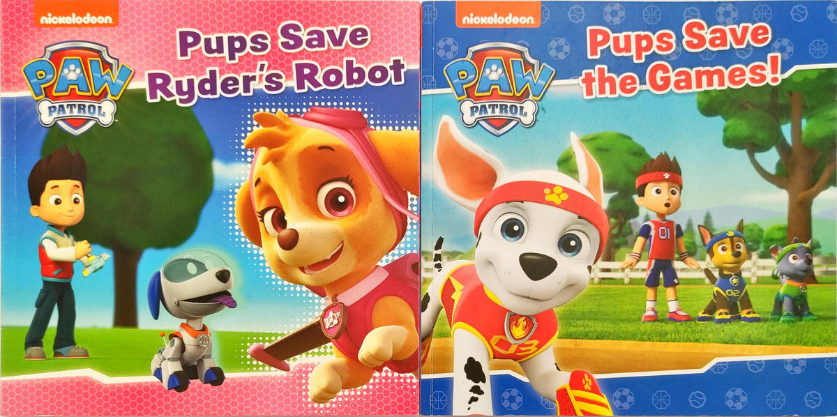 Paw Patrol Combo 6 (2 books)
