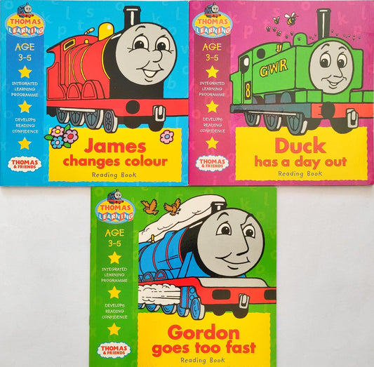 Thomas Learning Combo (3 Books)