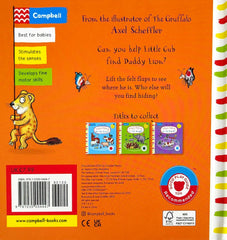Who's Hiding on Safari? (Campbell - Felt Flaps, Axel Scheffler)