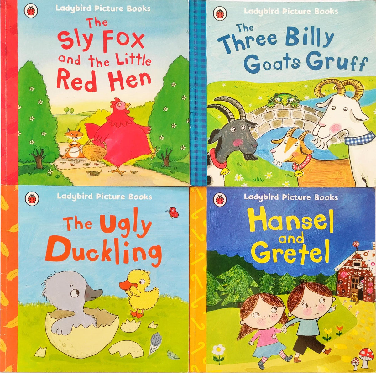 Ladybird Picture Book Combo Set 7 (4 Books)