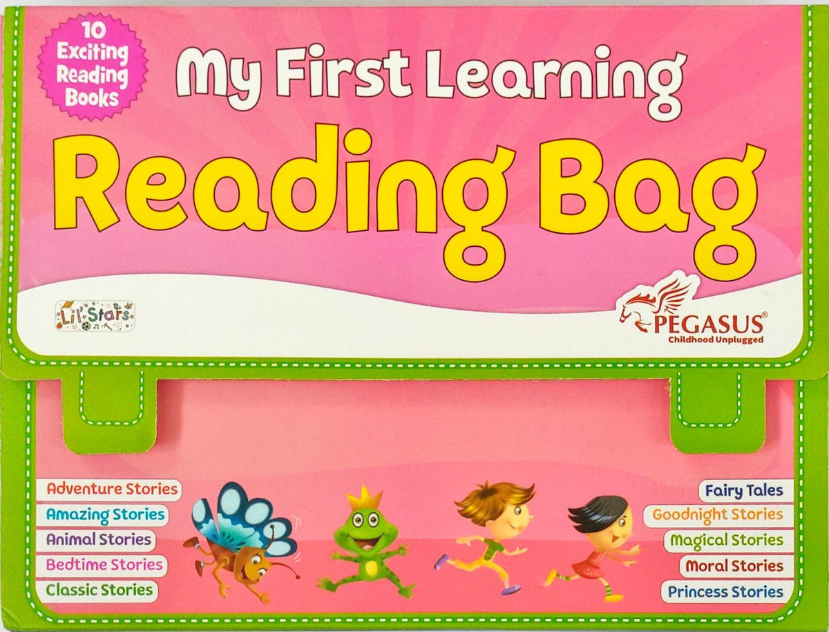 My First Learning Reading Bag (Pack of 10 Books)