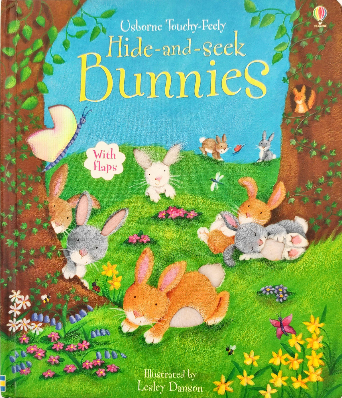 Usborne Hide and Seek Bunnies (Touch and Feel)