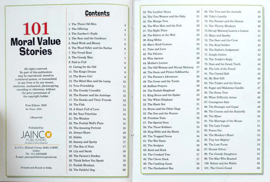 101 Moral Value Stories