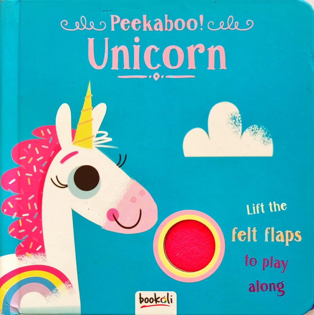 Peekaboo Unicorn (Felt Flap)