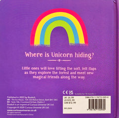 Peekaboo Unicorn (Felt Flap)