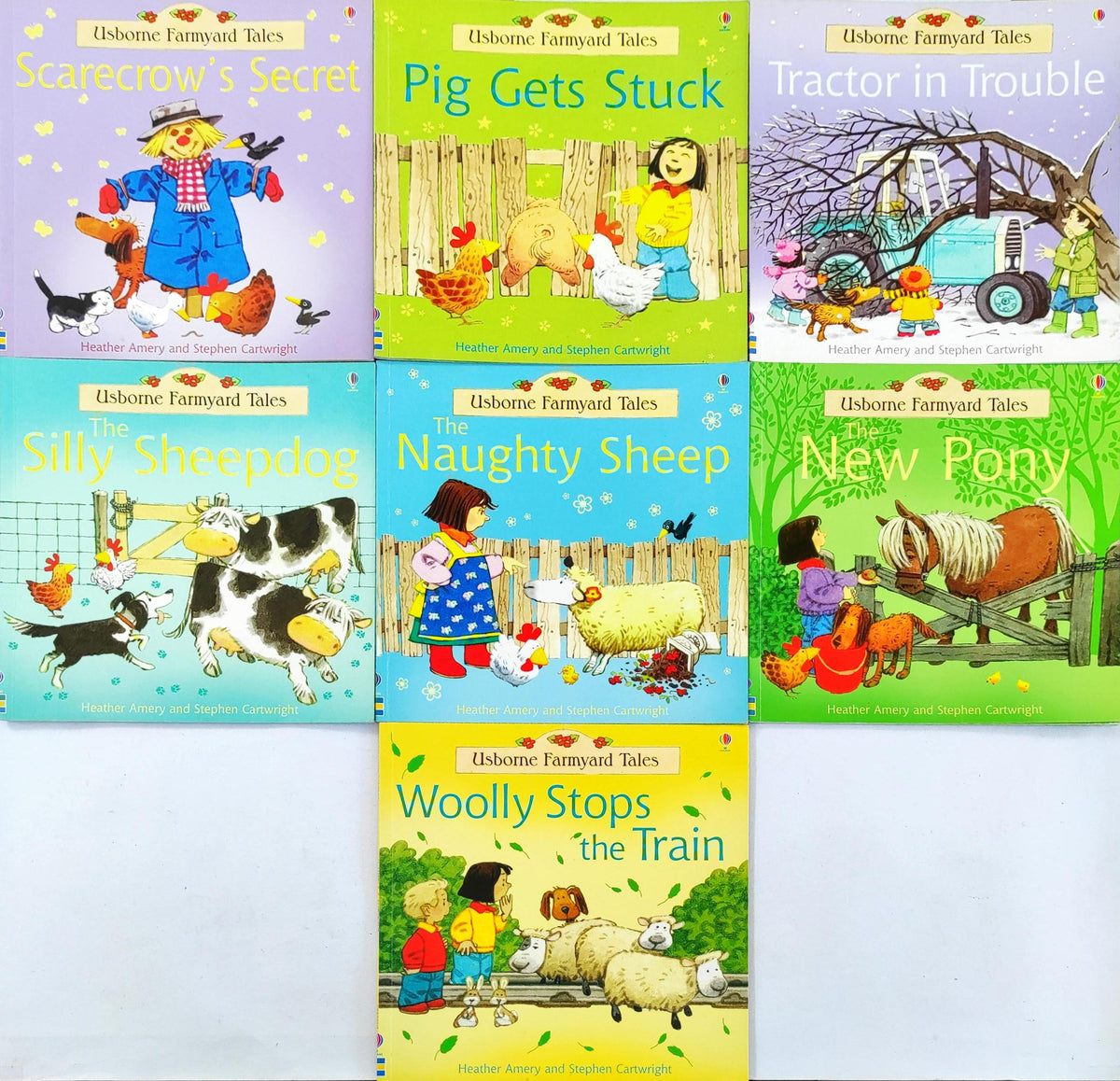 Usborne Farmyard Tales Combo 19 (7 Books)