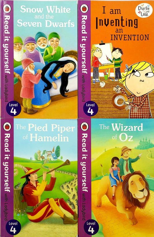 Read it yourself Level 4 Set 34 (4 Books)