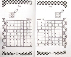 Mind Zooming Sudoku Wordless Crossword Puzzles (Easy)