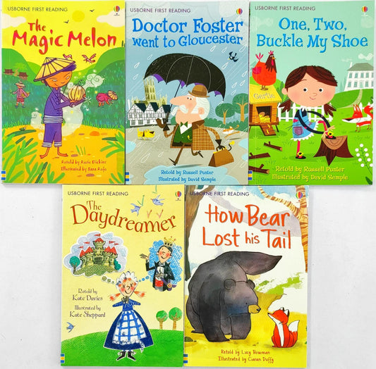 Usborne First Reading Combo Set 27 (5 Books)