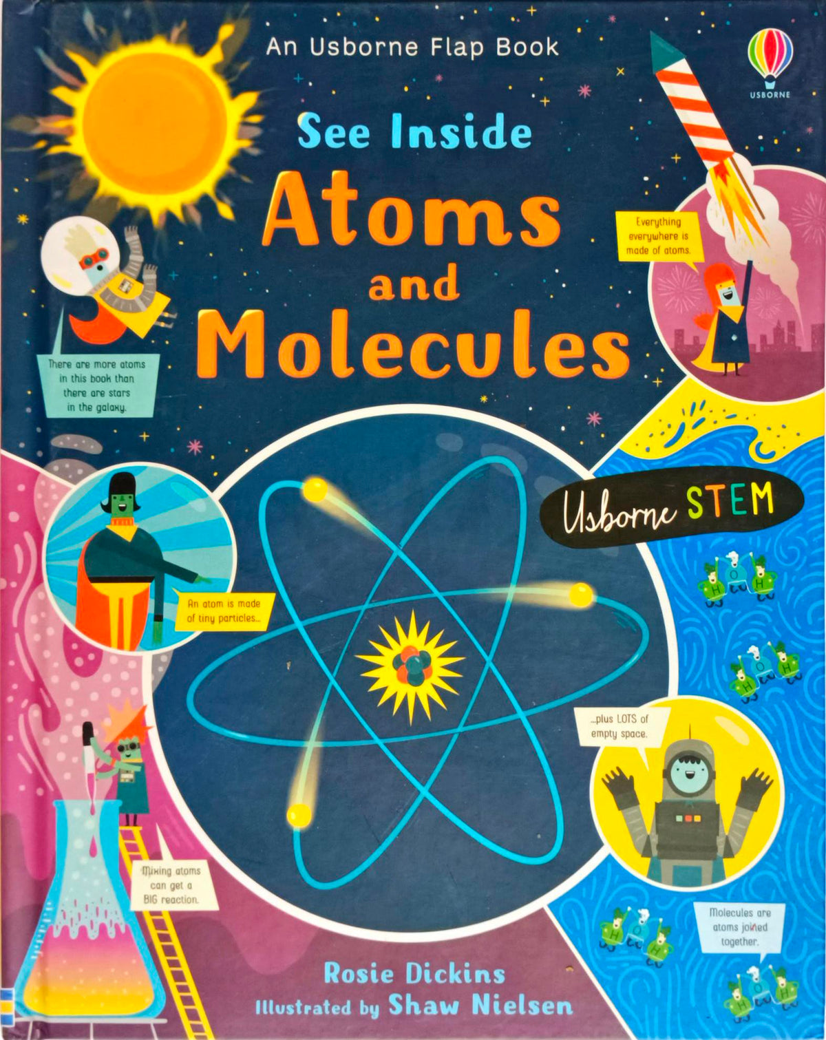Usborne See Inside Atoms and Molecules (Flap Book)
