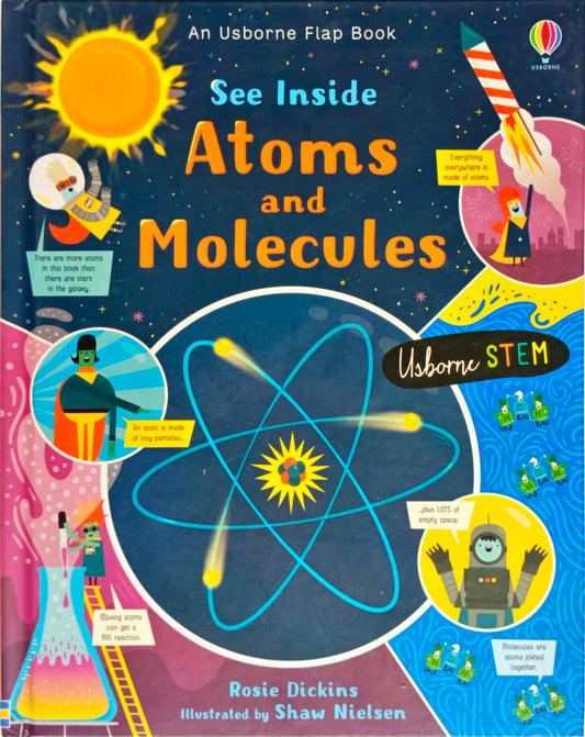 Usborne See Inside Atoms and Molecules (Flap Book)