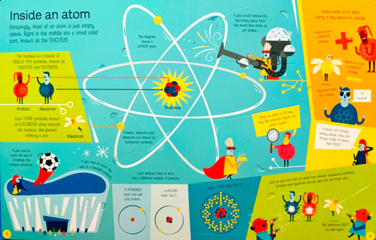 Usborne See Inside Atoms and Molecules (Flap Book)