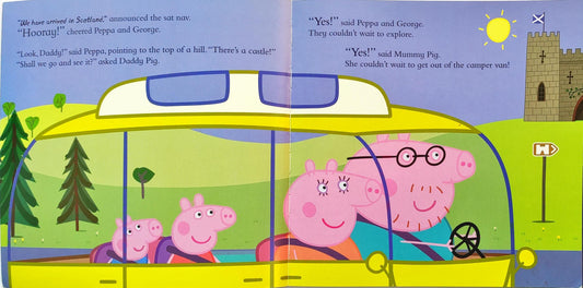 Peppa goes to Scotland