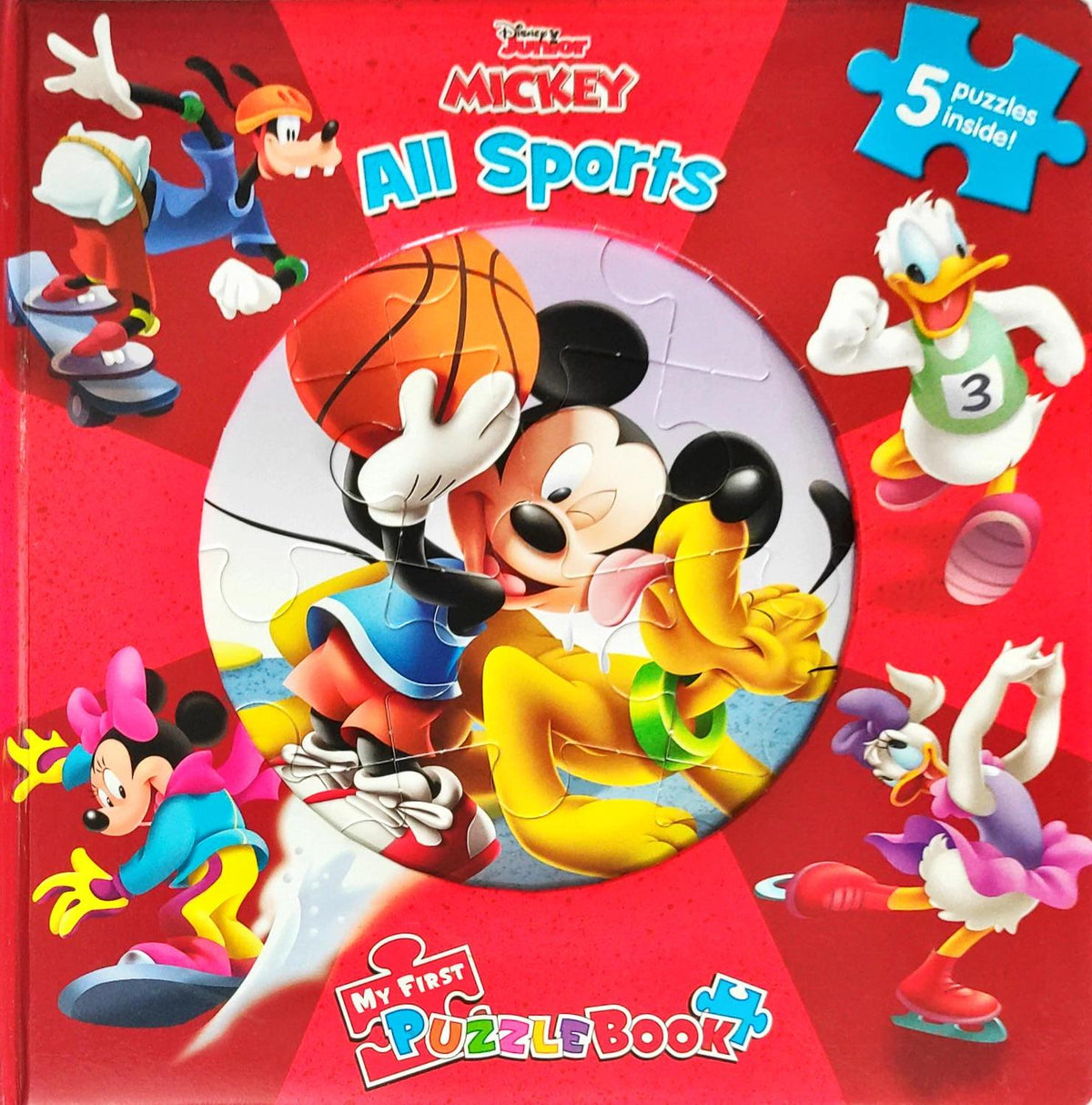 Mickey All Sports (Jigsaw Book)
