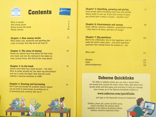 Usborne Money for Beginners
