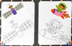 In the Space Colouring Book
