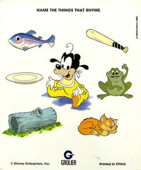 Baby Goofy Catches a Fish (A Book About Rhyming Words)