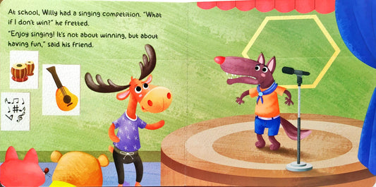 Worried Wolf (A Book on Emotions)