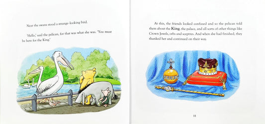 Winnie the Pooh Meets the King