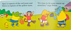 Spot Plays Football