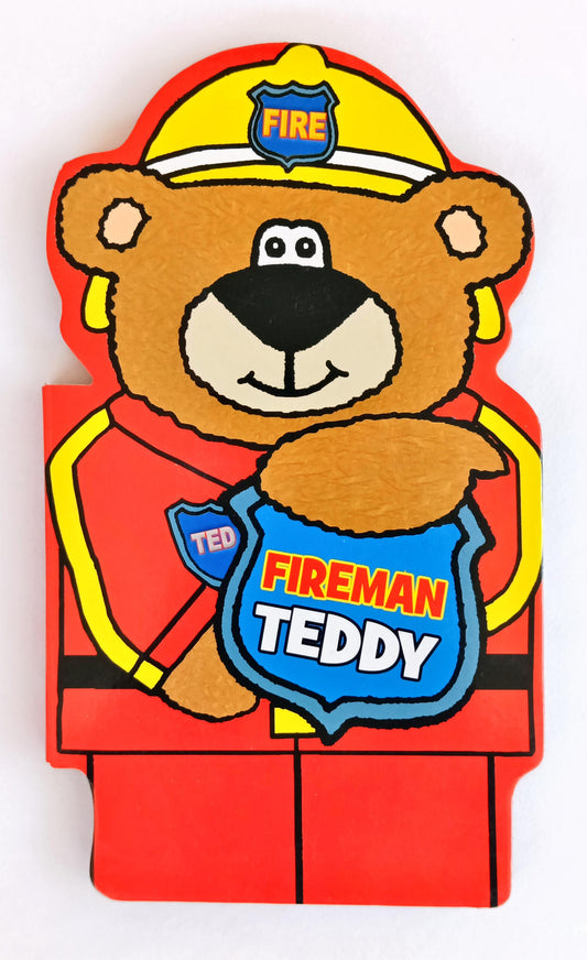 Fireman Teddy (Cut Book)