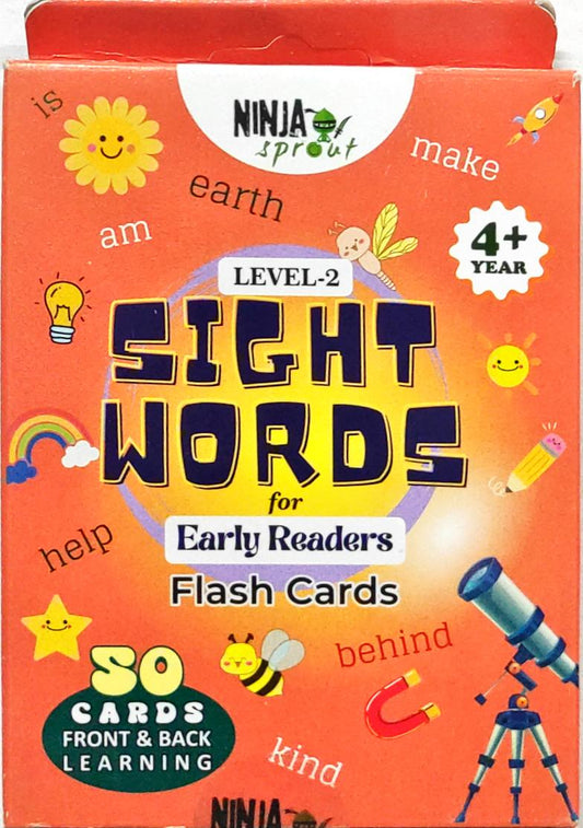 Sight Words for Early Readers Level 2 (Flash Cards)