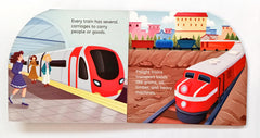 My First Shaped Board Book Train (Cut Book)