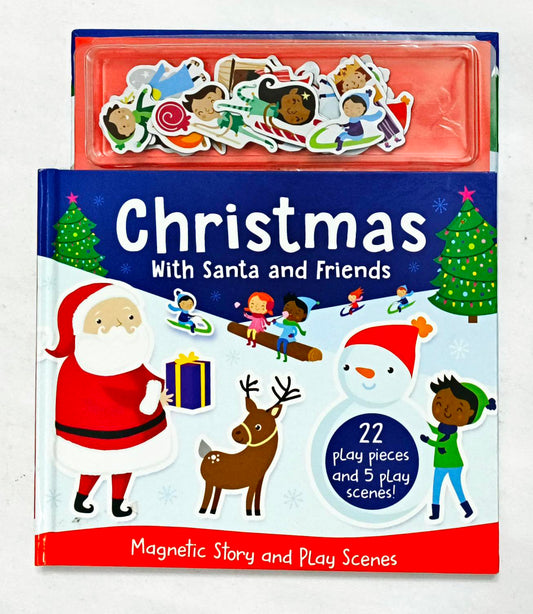 Christmas with Santa and Friends (Magnetic Book)