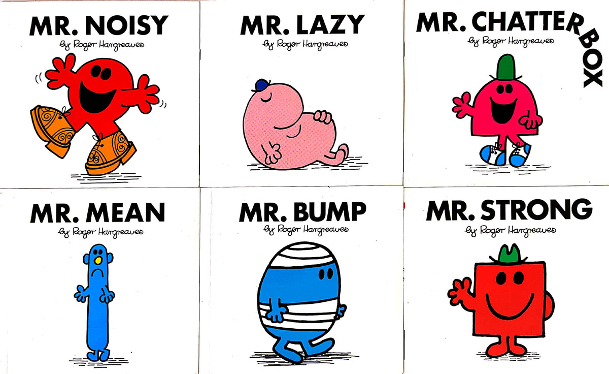 Mr Men Combo Set 21 (6 Books)