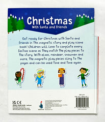 Christmas with Santa and Friends (Magnetic Book)