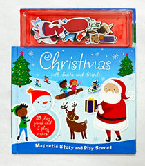 Christmas with Santa and Friends (Magnetic Book)
