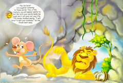 Aesops Fables Lion and the Mouse Story Book