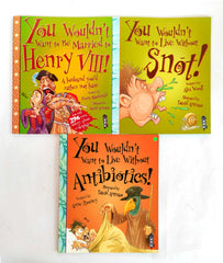 You wouldn't want to live Combo 8 (3 Books)