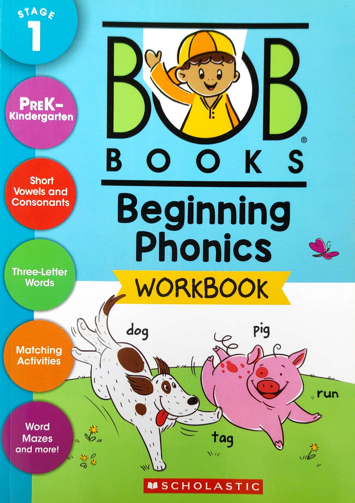 Bob Books Beginning Phonics Workbook (Stage 1)