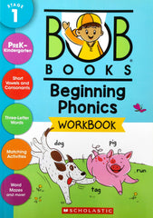 Bob Books Beginning Phonics Workbook (Stage 1)